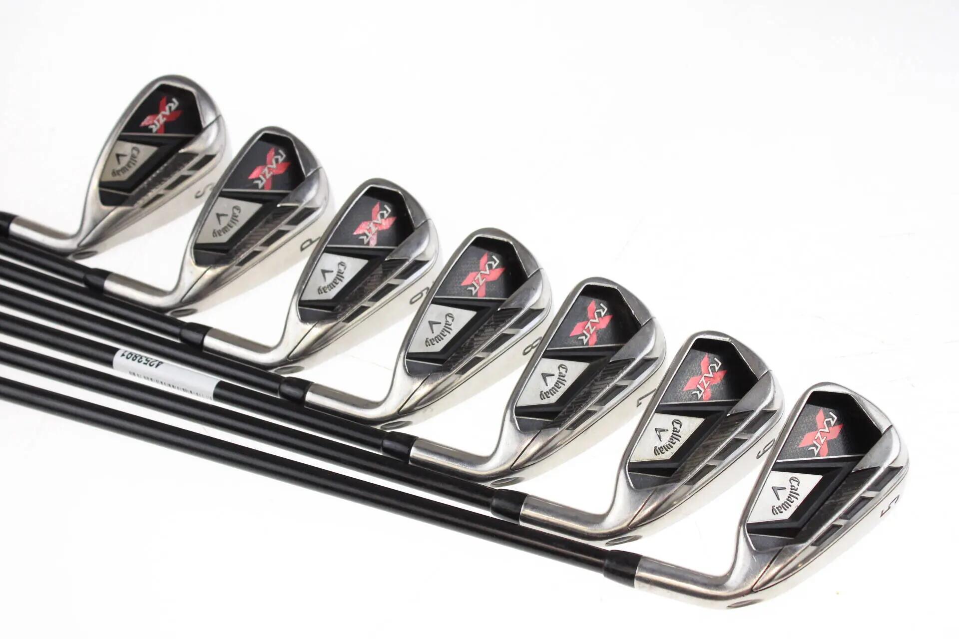 Seconde vie - Callaway RAZR X RH 5-PW-SW Iron Set - Good 3/5