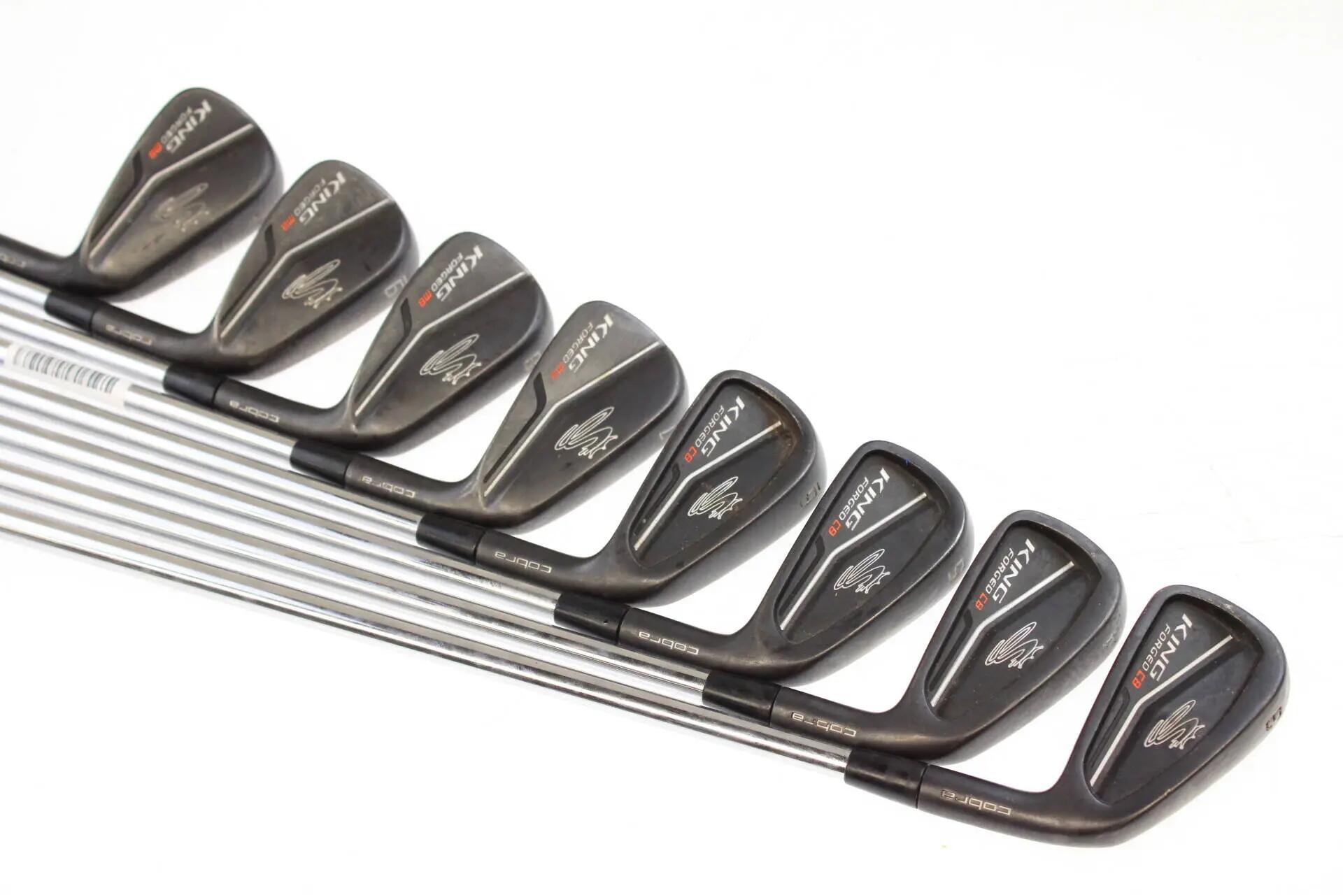 Seconde vie - Cobra KING Forged Black MB 2019 RH 3-PW Iron Set - Good 3/5