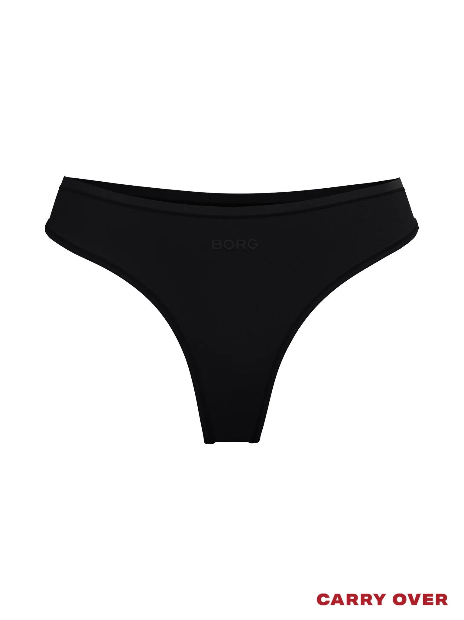bjorn_borg SOFT TOUCH THONG 1p en TENCEL™ Lyocell – noir 1/1