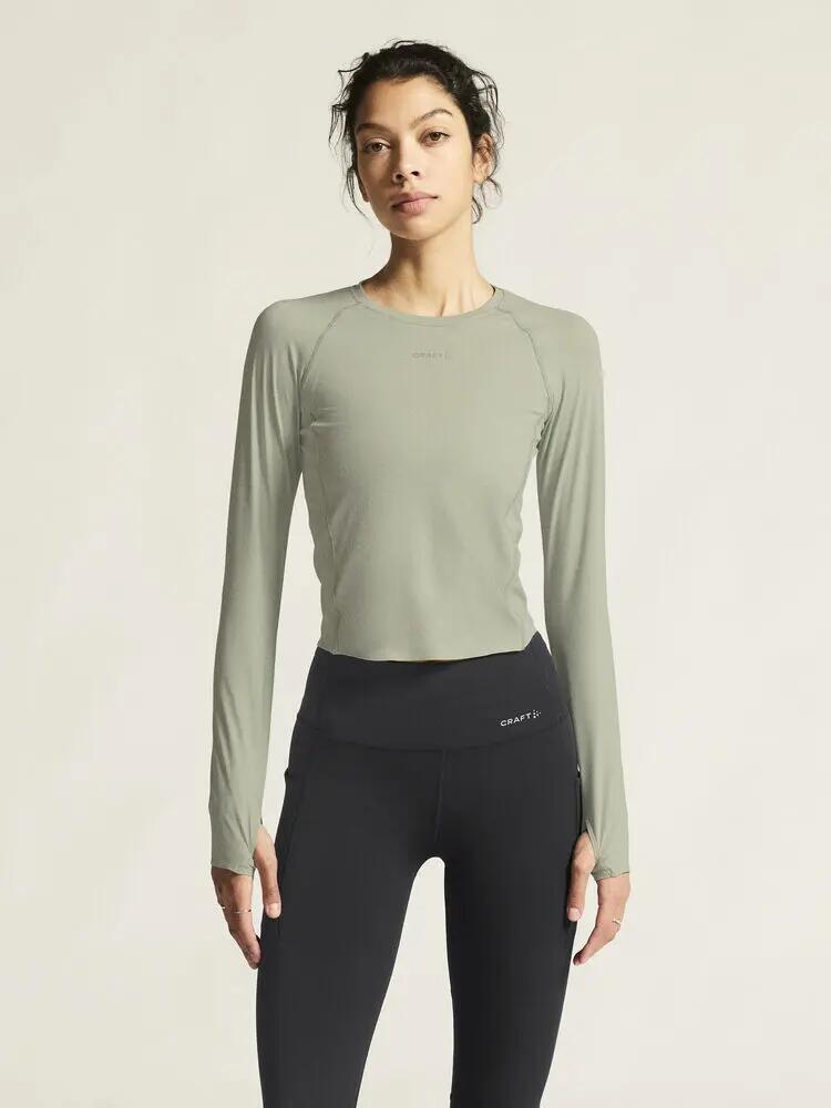 craft Hypervent Tight Longsleeve W – Top de manga comprida slim, Pigeon 5/7