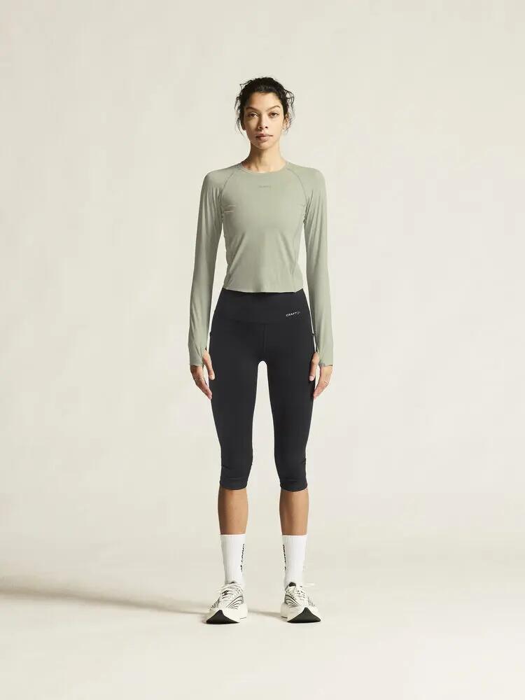 craft Hypervent Tight Longsleeve W – Top de manga comprida slim, Pigeon 4/7