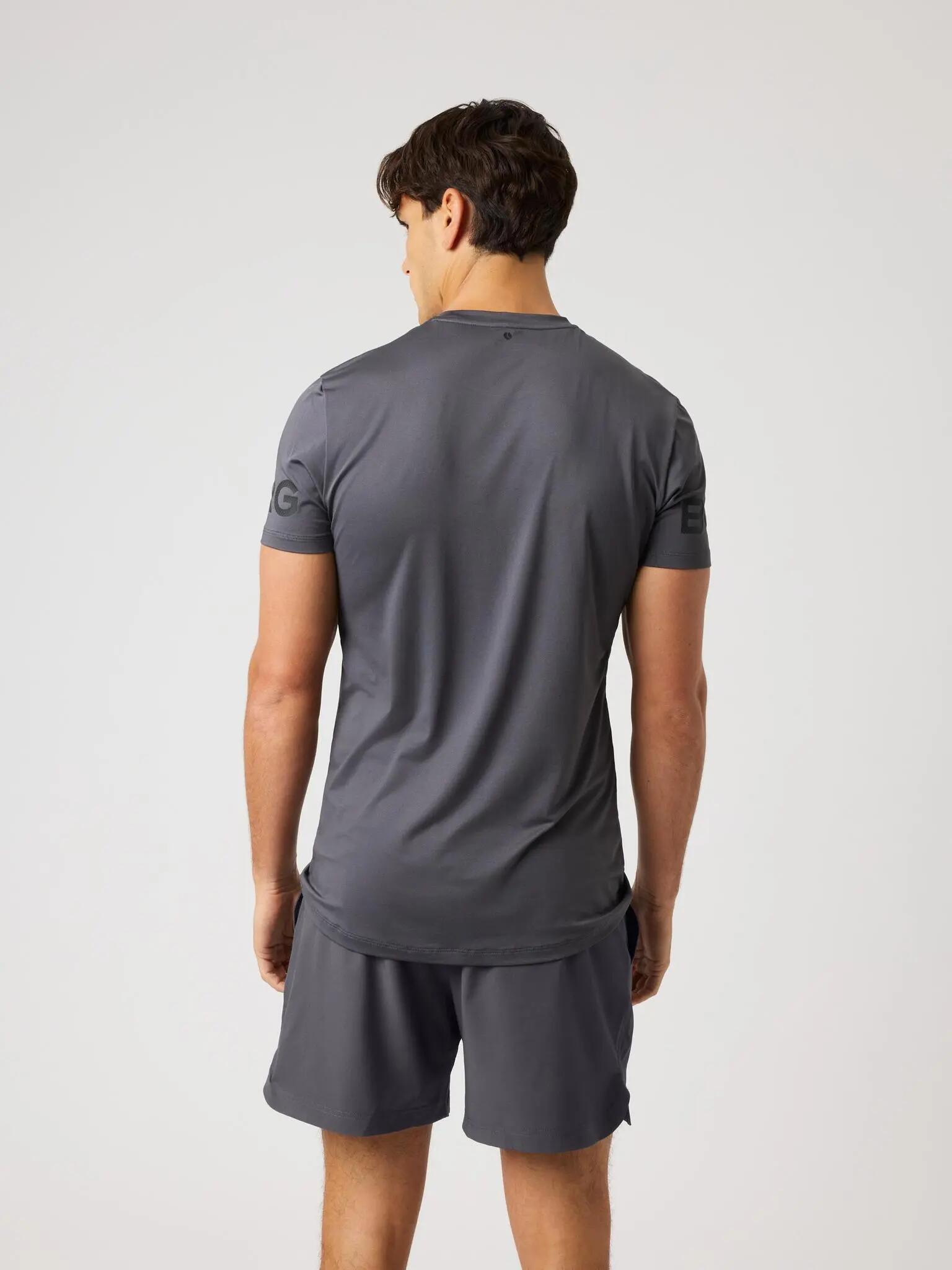 bjorn_borg BORG T-SHIRT van gerecycled polyester — ASPHALT 2/4
