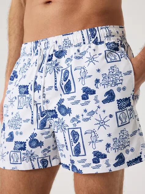 bjorn_borg BORG PRINT SWIM SHORTS BB SWIM STAMPS 1 5/5