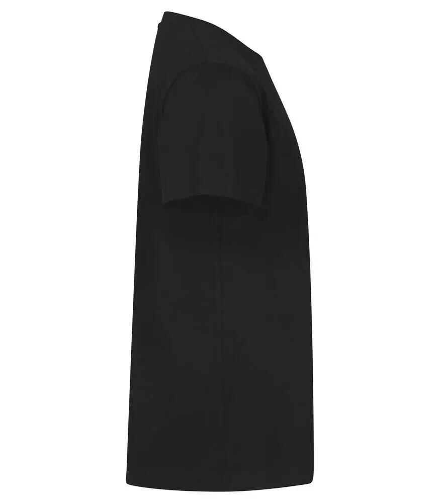 clique Over-T T-shirt oversize in cotone ring-spun - Nero 4/4