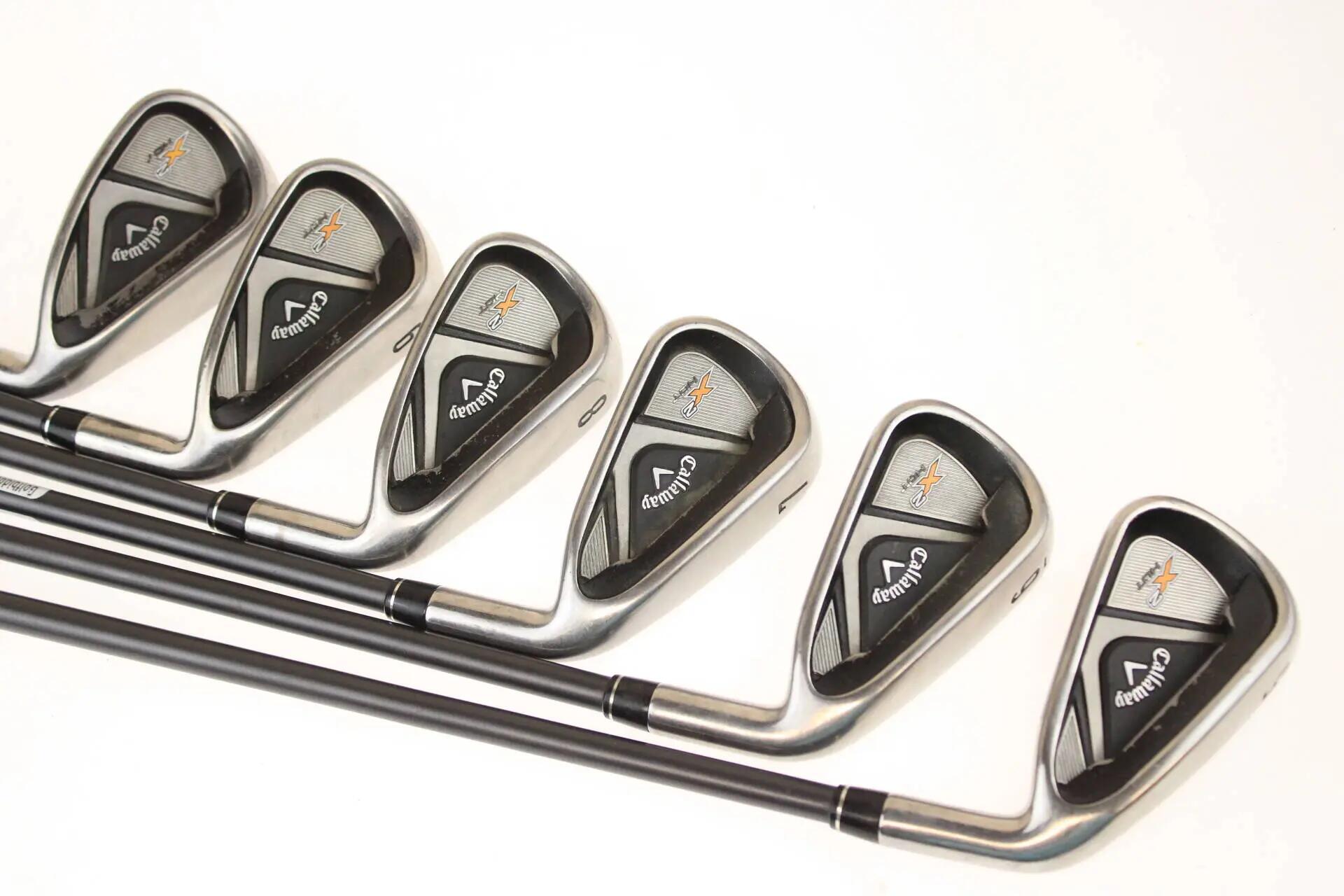 Seconde vie - Callaway X2 Hot RH 5-PW Iron Set - Sufficient 3/6