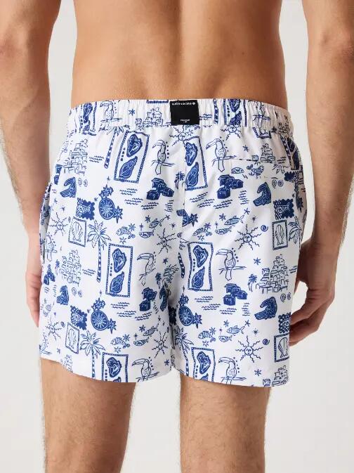 bjorn_borg BORG PRINT SWIM SHORTS BB SWIM STAMPS 1 2/5