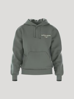 Bjorn_borg borg essential 1 hoodie van gerecycled polyester - black beauty