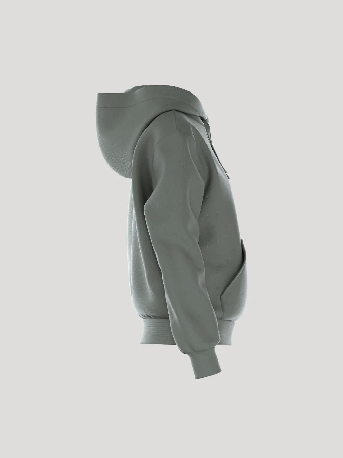 bjorn_borg BORG ESSENTIAL 1 HOODIE Mulher AGAVE GREEN 2/4