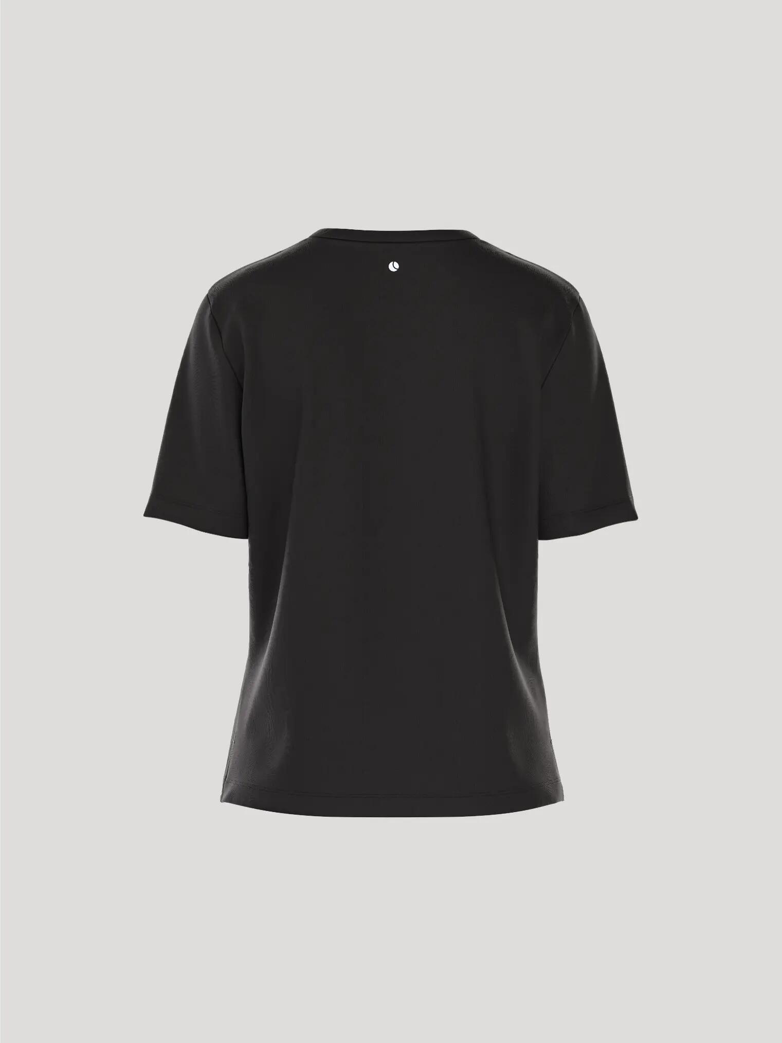 bjorn_borg BORG ESSENTIAL ACTIVE T-SHIRT pour femmes – BLACK BEAUTY 3/4