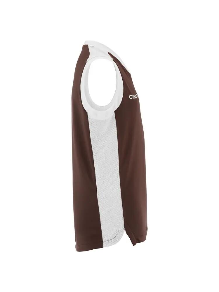 craft Basket 2.0 Singlet Contrast Jr - singlete de jogo leve – Prune/Contrast 4/4