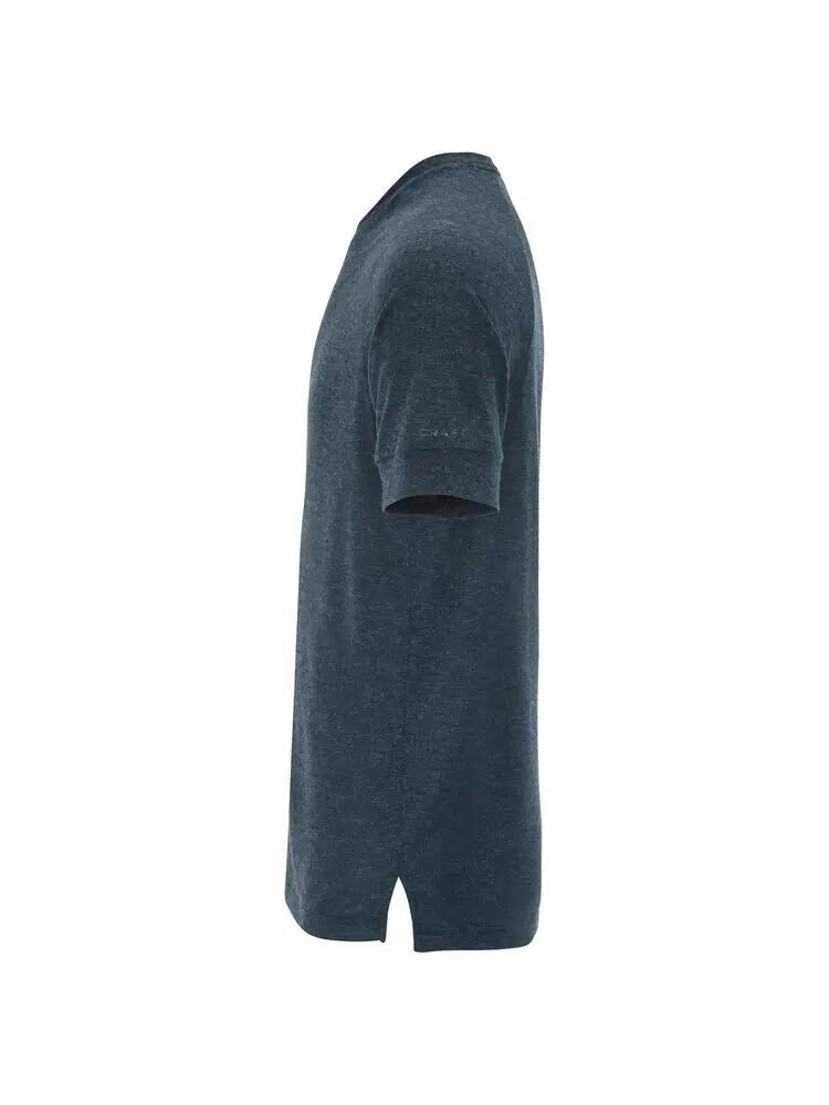 craft Wool SS Tee M T‑shirt korte mouw gerecycled polyester en wol 3/4