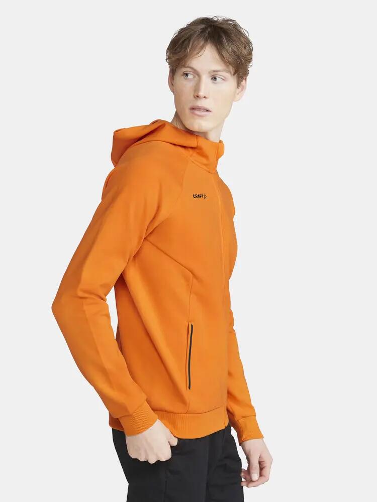 craft CORE Soul Full Zip Hood M – weicher Baumwoll-Mix 3/7
