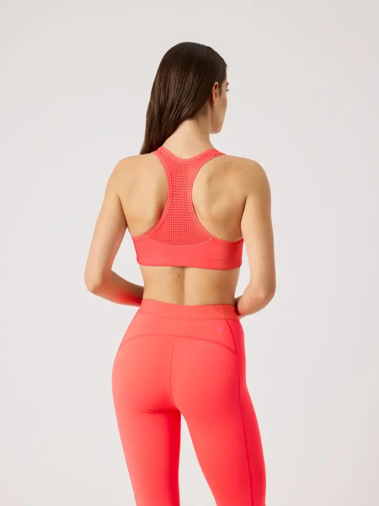 bjorn_borg BORG MID SUPPORT SPORTS BRA — medium support – DIVA PINK 2/5