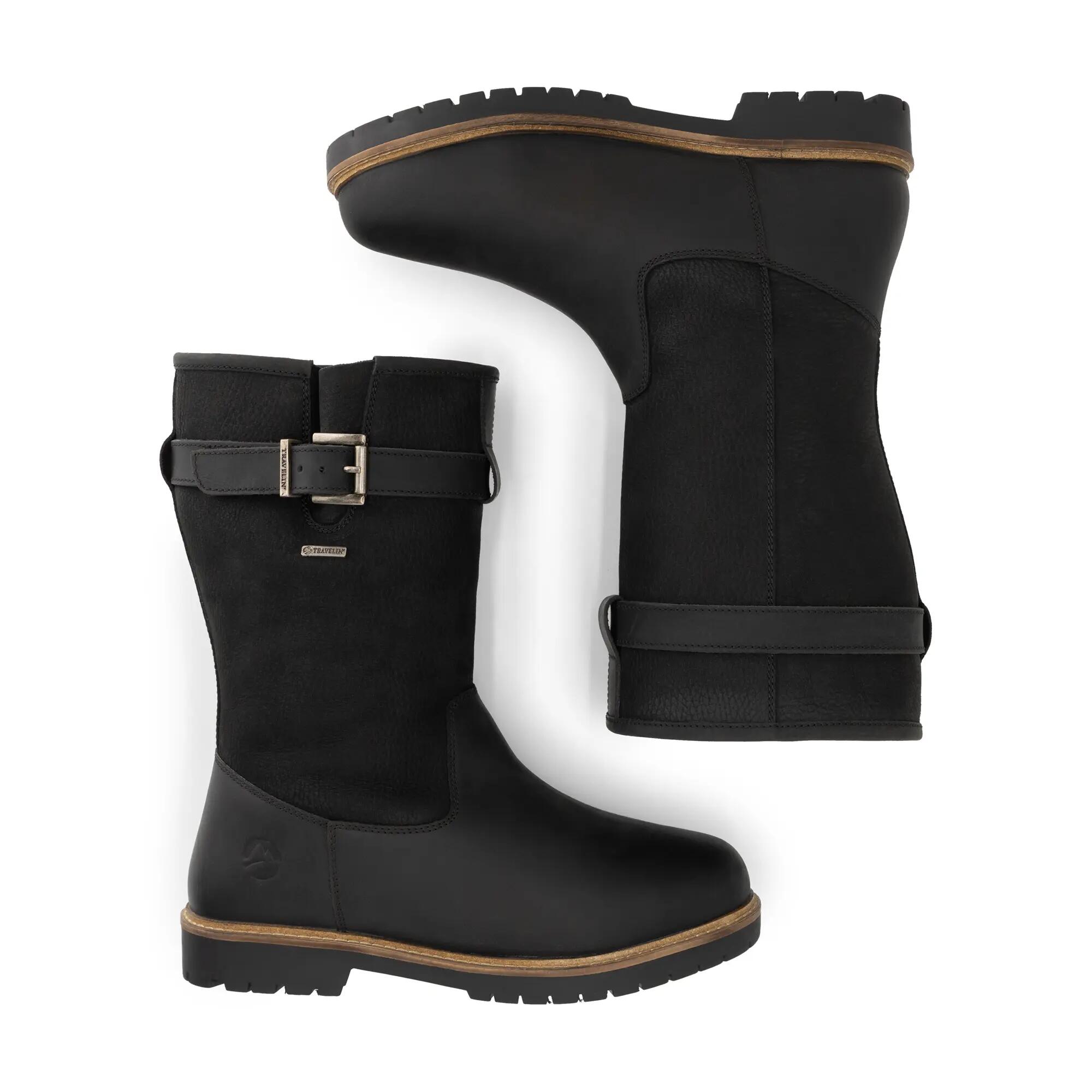 Frostad Heren - Outdoorlaarzen - Wol gevoerd - Zwart 4/6