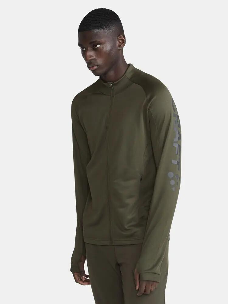 craft Evolve Full Zip M midlayer elástica em poliéster reciclado 2/7