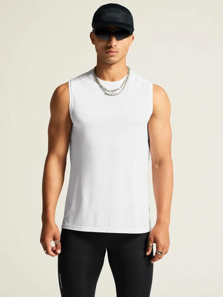 craft ADV Essence SL Tee 2 M – T-shirt sem mangas respirável 6/7