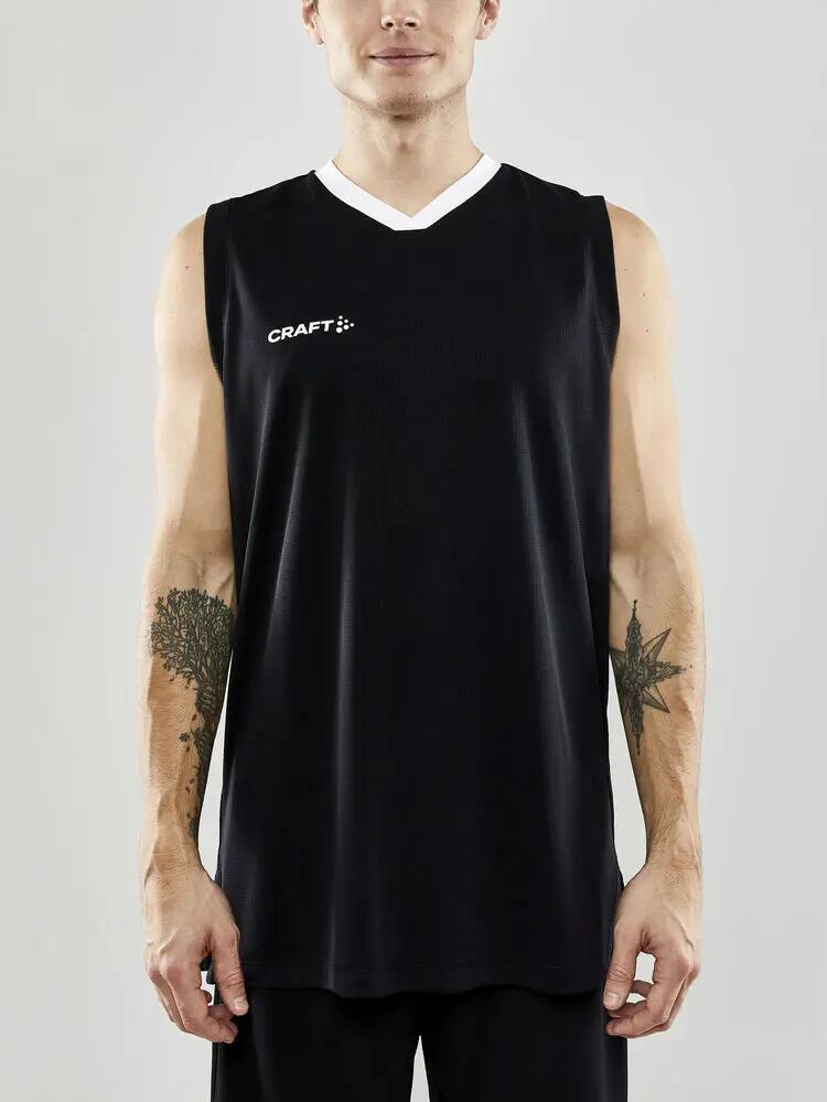 craft Progress Basket Singlet M — canotta basket leggera in poliestere riciclato 3/7