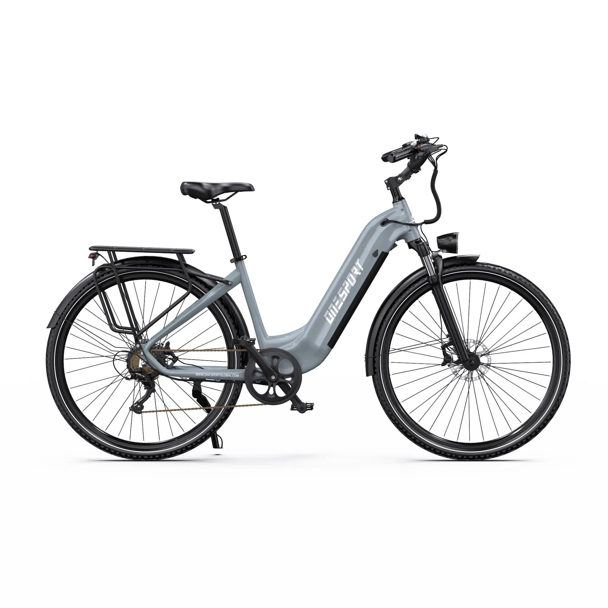 Bicicleta Eléctrica ONESPORT OT05 Pro, Batería Extraíble 36V 22.5Ah, 250W 3/6