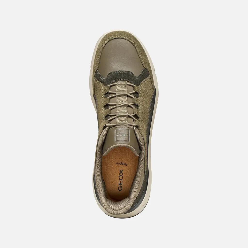 Baskets Homme VITTOUR PLUS MAN Vert Militaire/Marron 6/7
