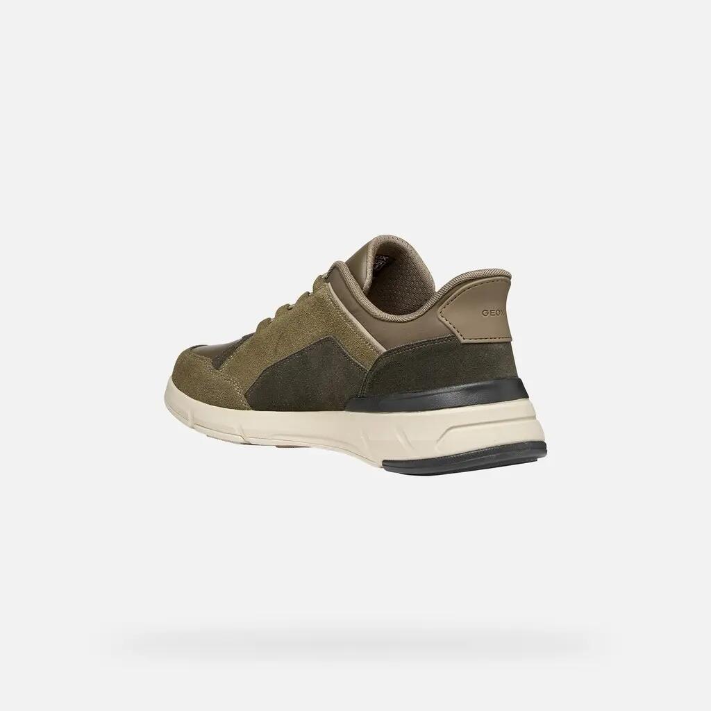 Baskets Homme VITTOUR PLUS MAN Vert Militaire/Marron 4/7
