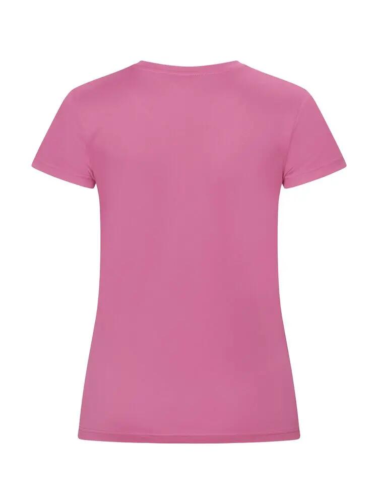 clique Basic Active-T Women T-shirt van polyester — Active Pink 4/4