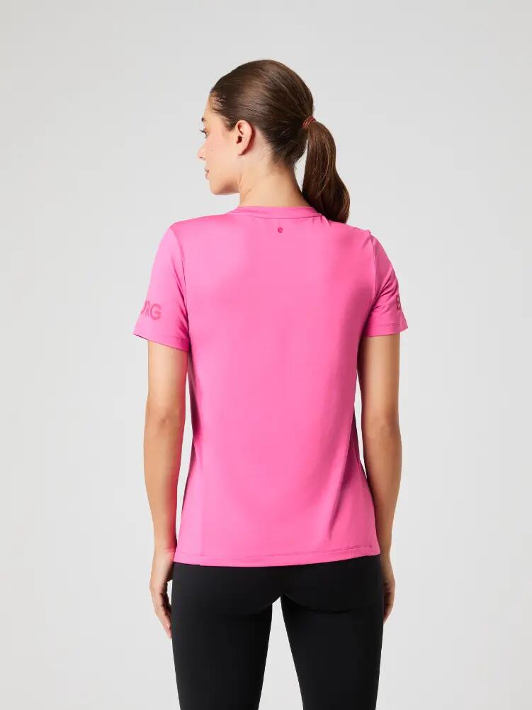 bjorn_borg BORG T-SHIRT dames - IBIS ROSE 2/5