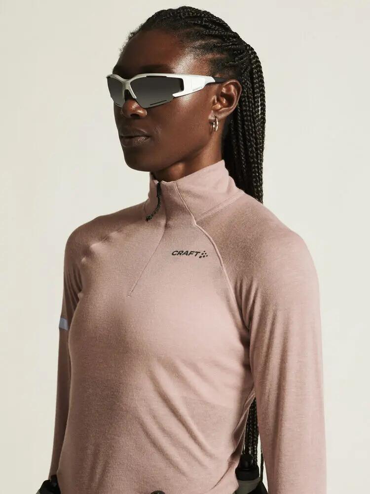 craft Wool LS Tee W – Lange mouw running-shirt met merinowol 3/7