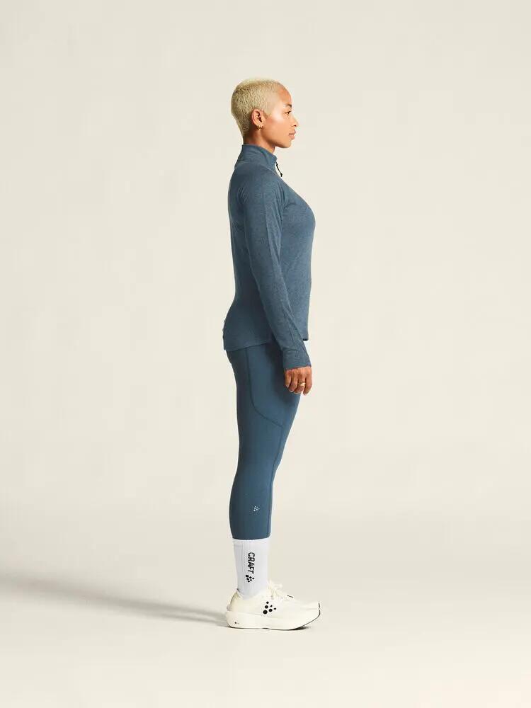 craft Wool LS Tee W – Lange mouwen top van merinowol en gerecycled polyester 3/7