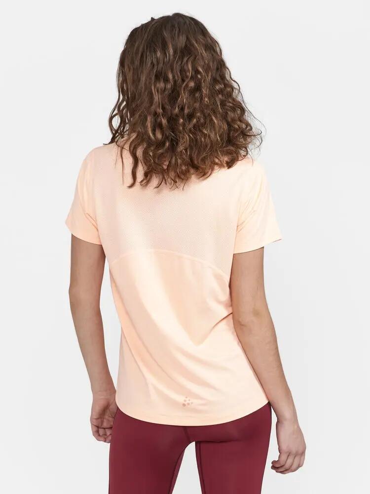 craft ADV Essence SS Tee W — respirável e sustentável 6/6