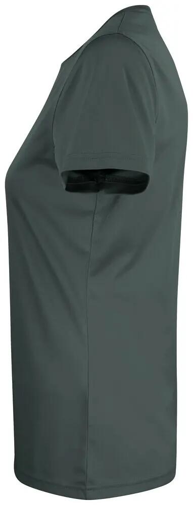 clique Basic Active-T Women camiseta 100% poliéster spun dyed - pistol 3/4