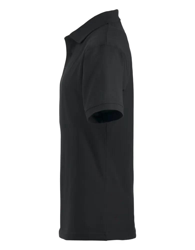 clique Polo Lincoln uomo in cotone pettinato, nero 3/4