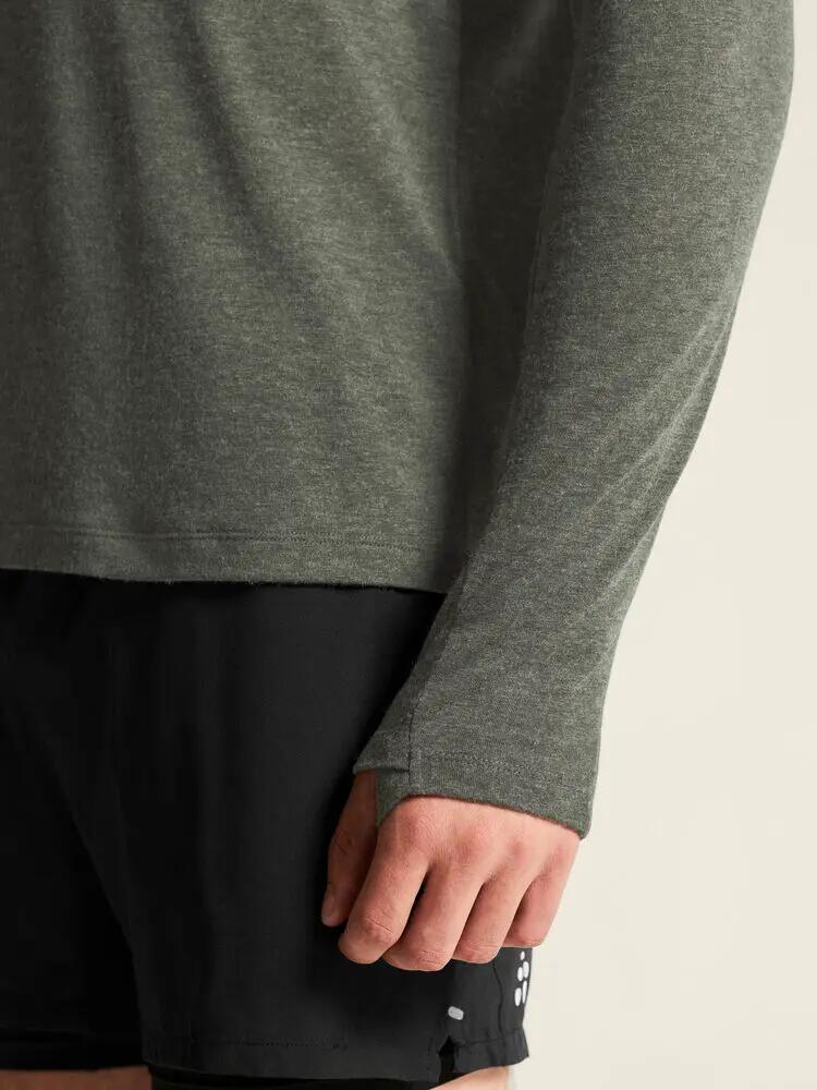 craft Wool LS Tee M — Maillot manches longues chauffant en laine mérinos 7/7