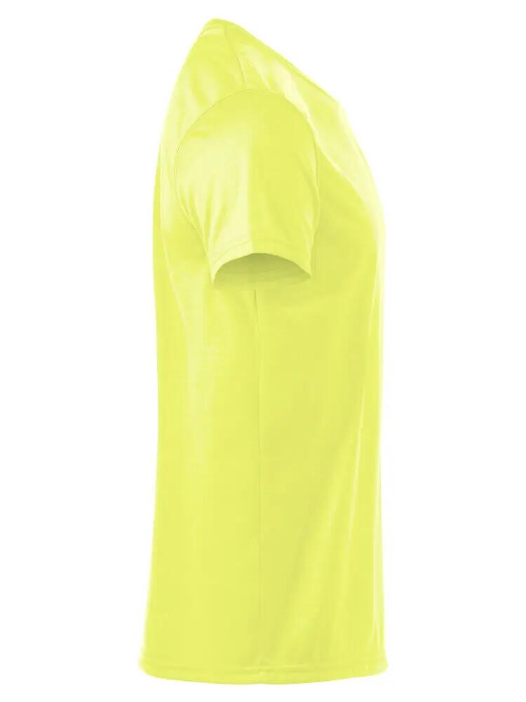 clique T-shirt Neon-T homme en polyester à toucher coton 4/4