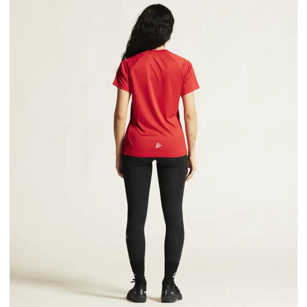 craft Rush 2.0 SS Tee W – T-shirt de treino leve em poliéster reciclado 11/11