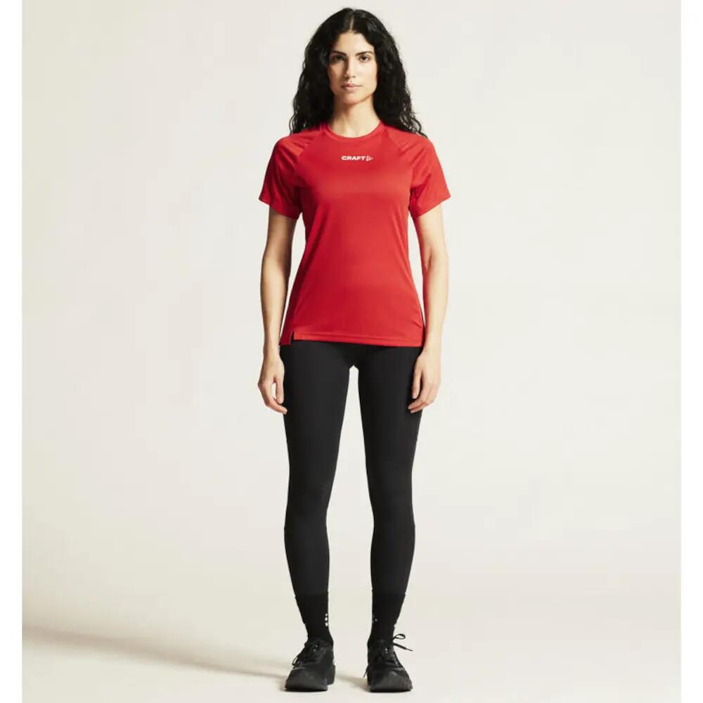 craft Rush 2.0 SS Tee W – T-shirt de treino leve em poliéster reciclado 10/11
