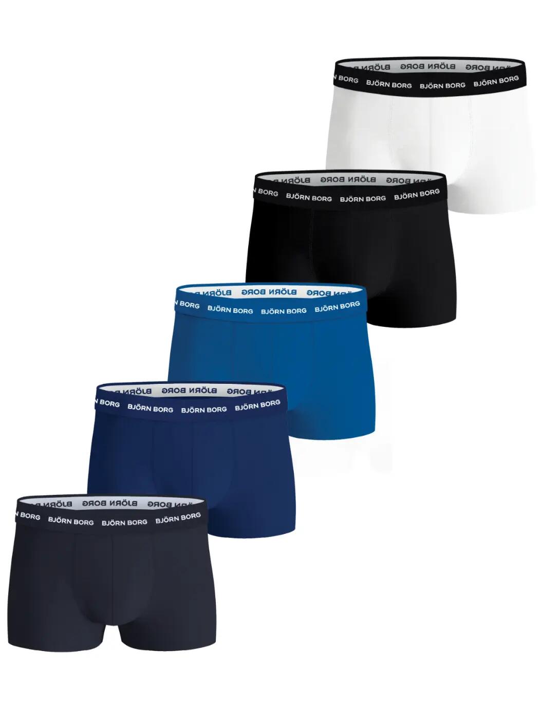 bjorn_borg COTTON STRETCH TRUNK 5p - MULTIPACK 2 1/5