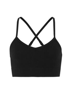 Craft collective rib strap sports bra w — nauwsluitend