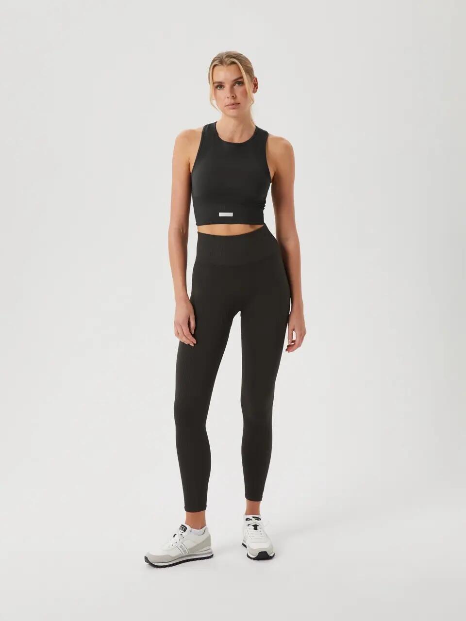 bjorn_borg STUDIO SEAMLESS BRALETTE colore PEAT 3/4