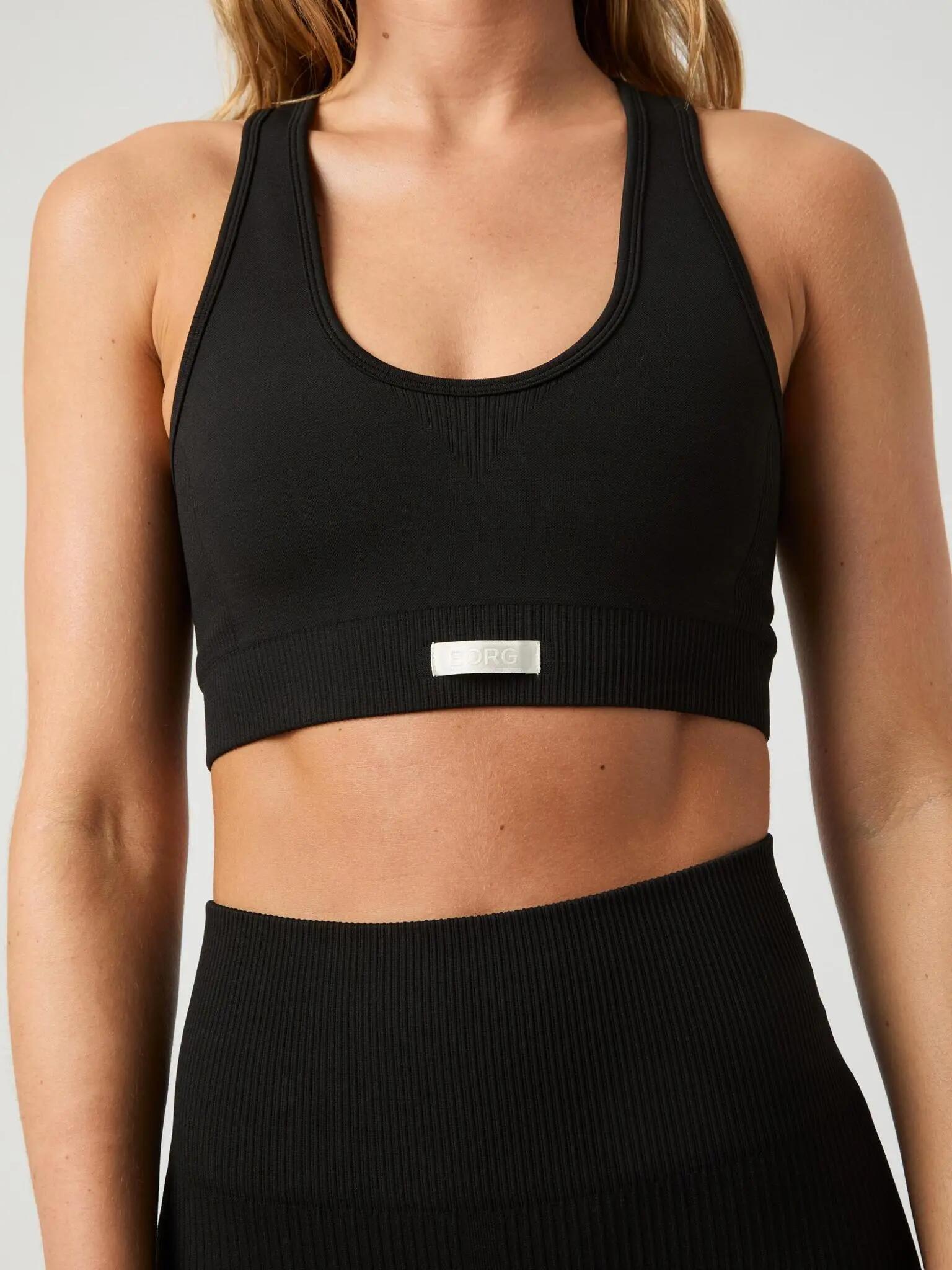 bjorn_borg STUDIO SEAMLESS LOW SPORTS BRA Schwarz BLACK BEAUTY 3/5