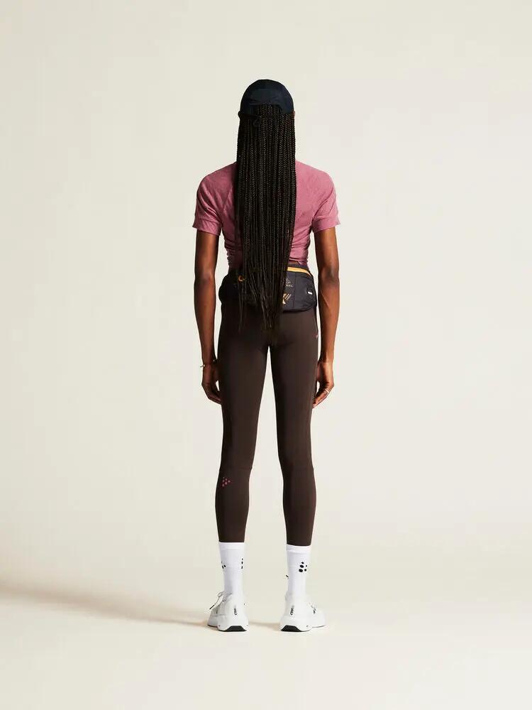 craft Wool SS Tee W T-shirt manica corta in poliestere riciclato e lana 7/7