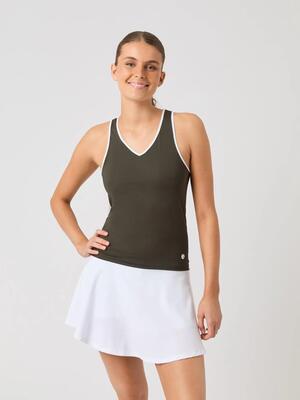 Bjorn_borg ace v neck tank top dames — peat