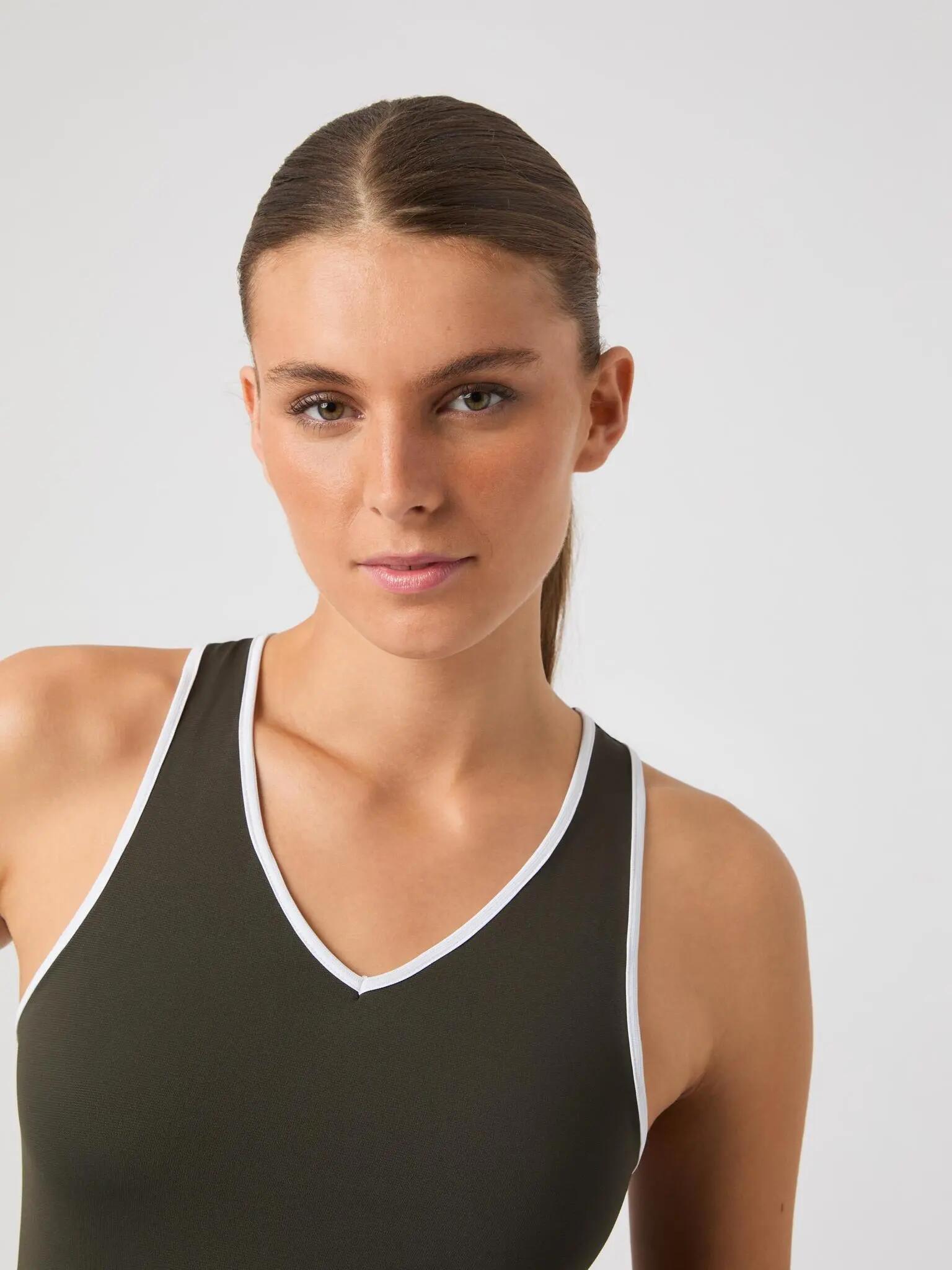 bjorn_borg ACE V NECK TANK TOP Damen — PEAT 5/5
