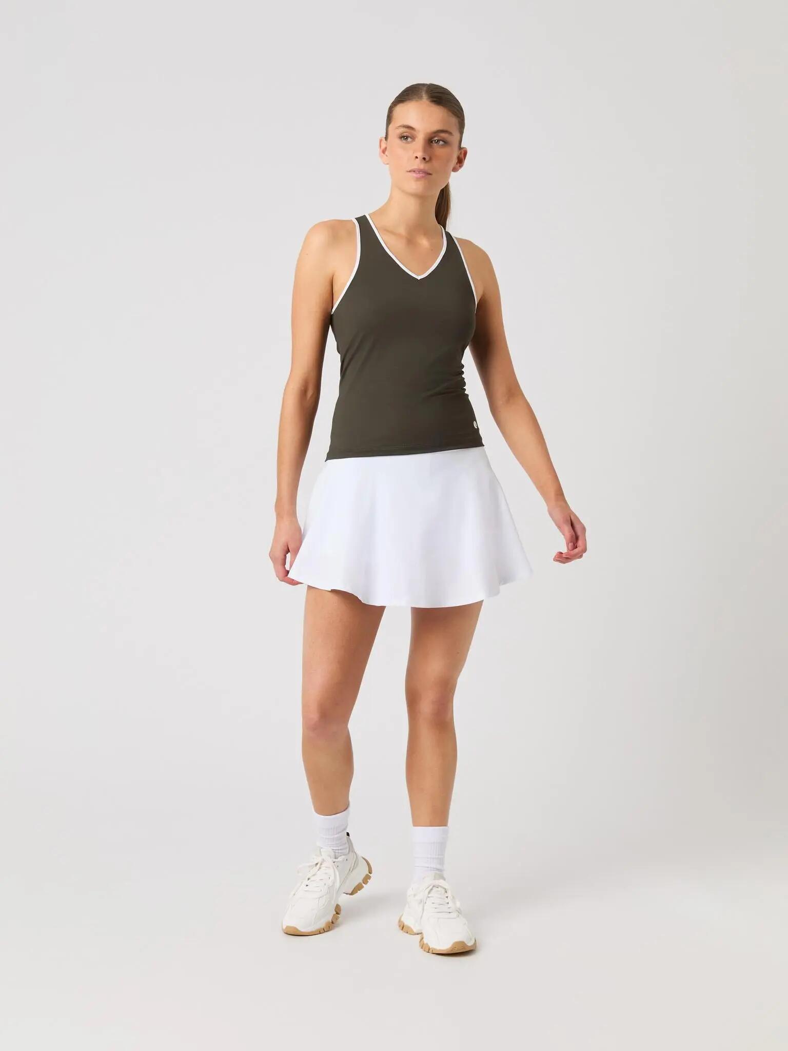 bjorn_borg ACE V NECK TANK TOP Damen — PEAT 3/5