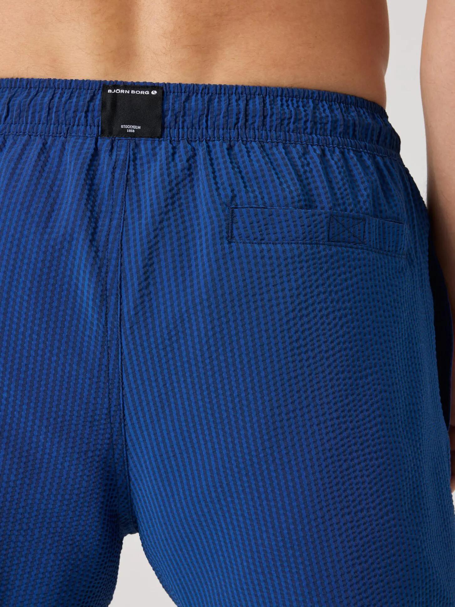 bjorn_borg BORG SEERSUCKER SWIM SHORTS van gerecycled polyester – BB SEARSTRIPE 5/5