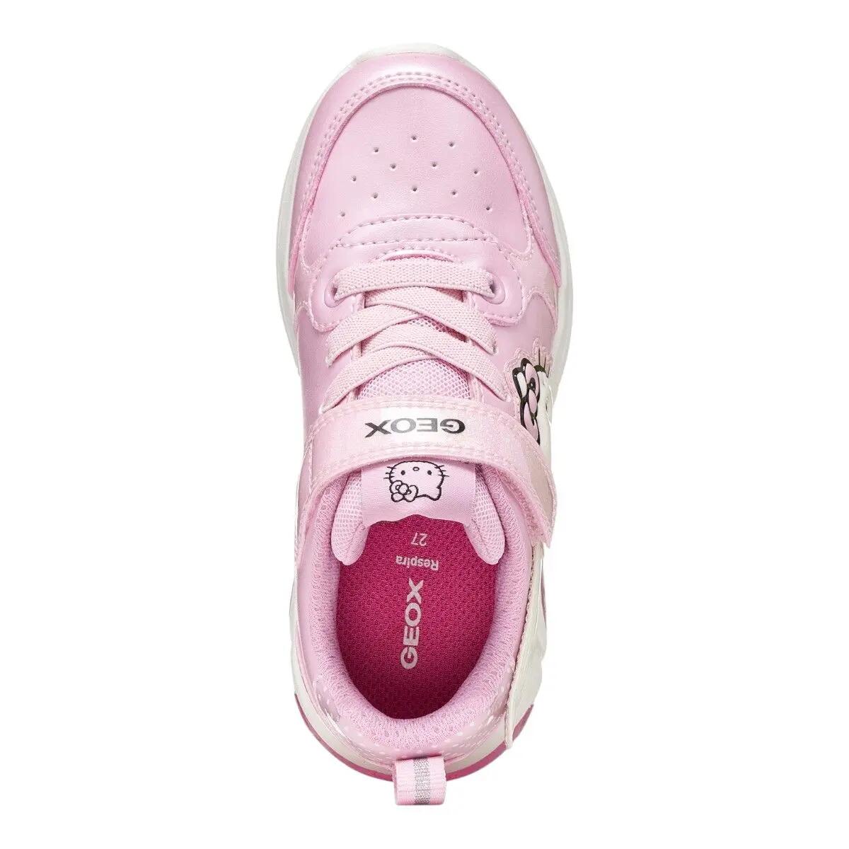 Baskets Fille Baskets Geox J FADINLIGHT Rose Geox 4/5
