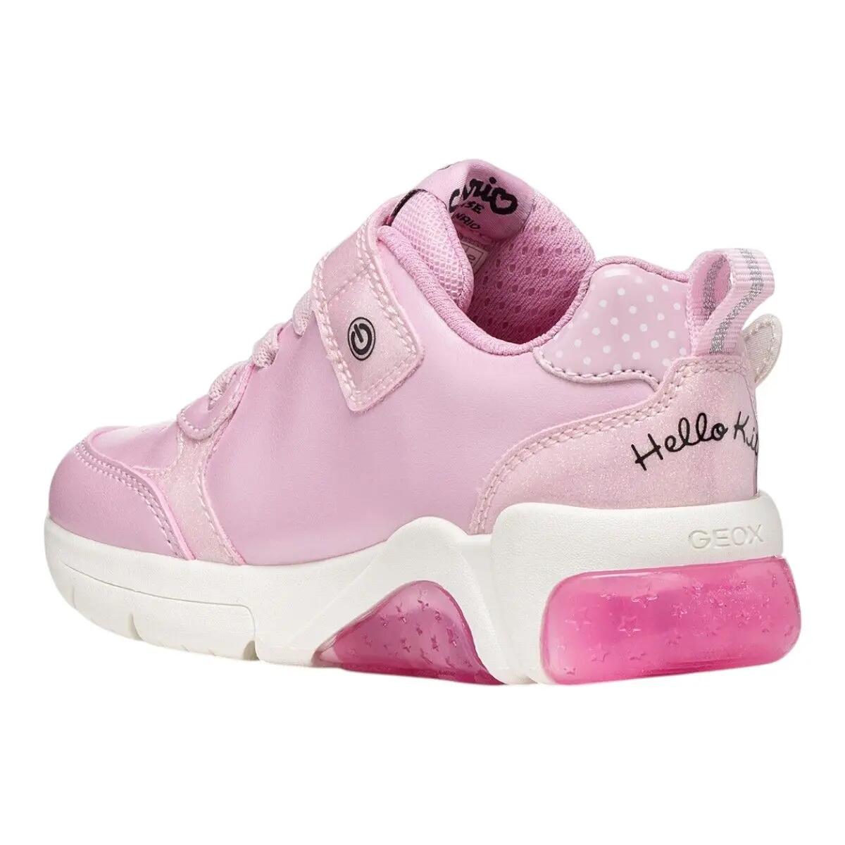 Baskets Fille Baskets Geox J FADINLIGHT Rose Geox 3/5