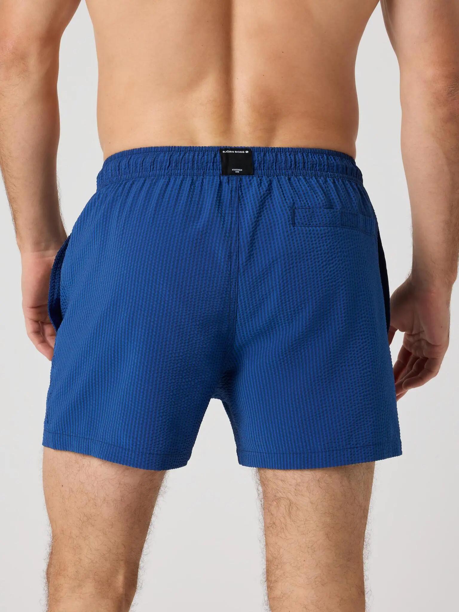 bjorn_borg BORG SEERSUCKER SWIM SHORTS van gerecycled polyester – BB SEARSTRIPE 2/5