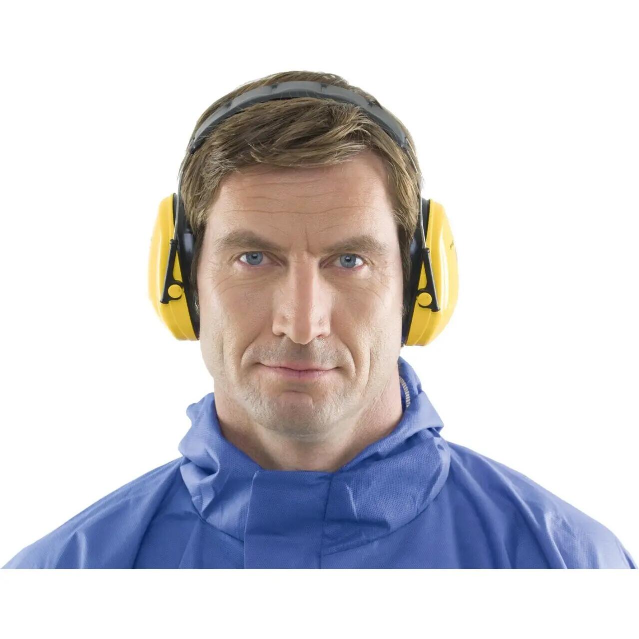 Casque Anti-bruit Passif Peltor Optime I Jaune 2/2