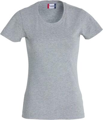 Clique dames top carolina s/s ronde hals met stretch