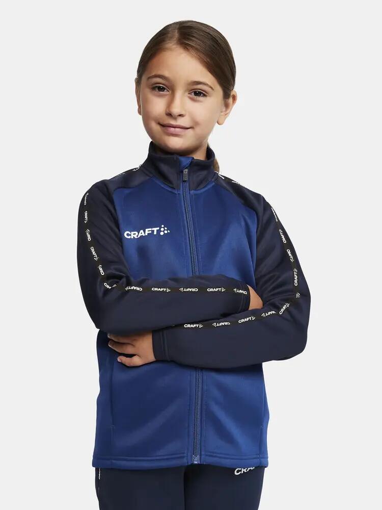 craft Squad 2.0 Full Zip Jr casaco de treino em poliéster reciclado 3/7